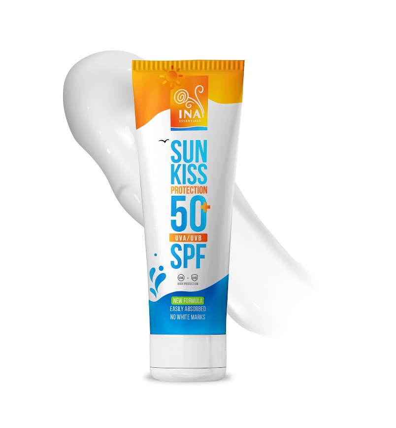 Familjepaket för solskydd - 2+1 Naturlig solkräm för ansikte och kropp SPF 50+ med ekologisk vit gran