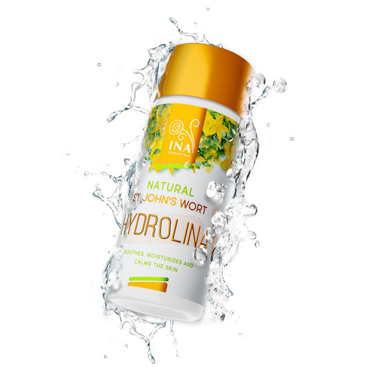 Vilda johannesörtvatten - Hydrolina för psoriasis och känslig hud (150ml) InaEssentials.SE