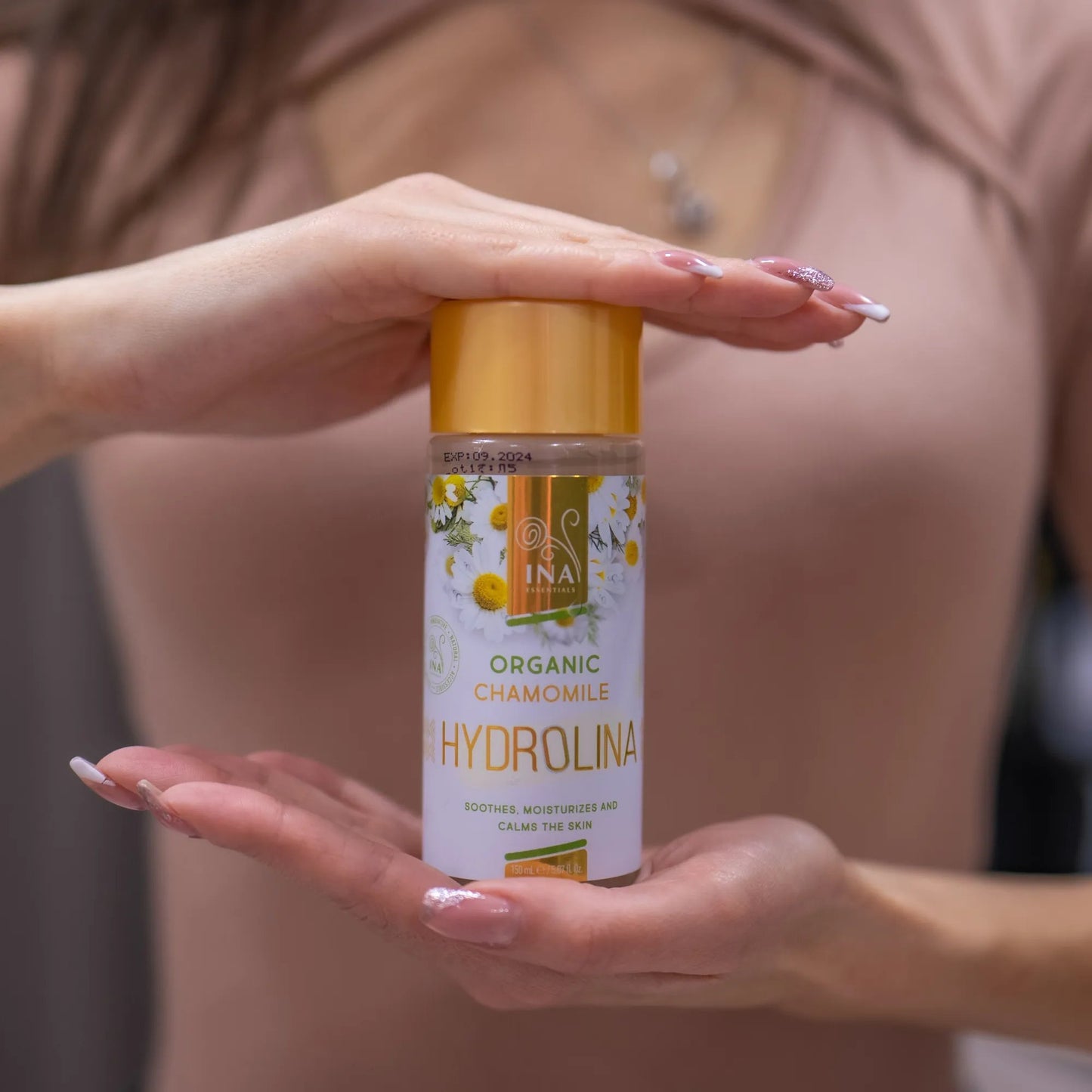 Ekologiskt Kamomillvatten - Hydrolina för Psoriasis och Irriterad hud