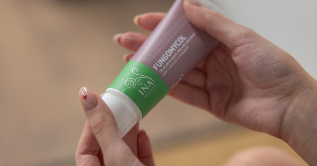 Kräm för spruckna hälar med vittall och urea – InaEssentials