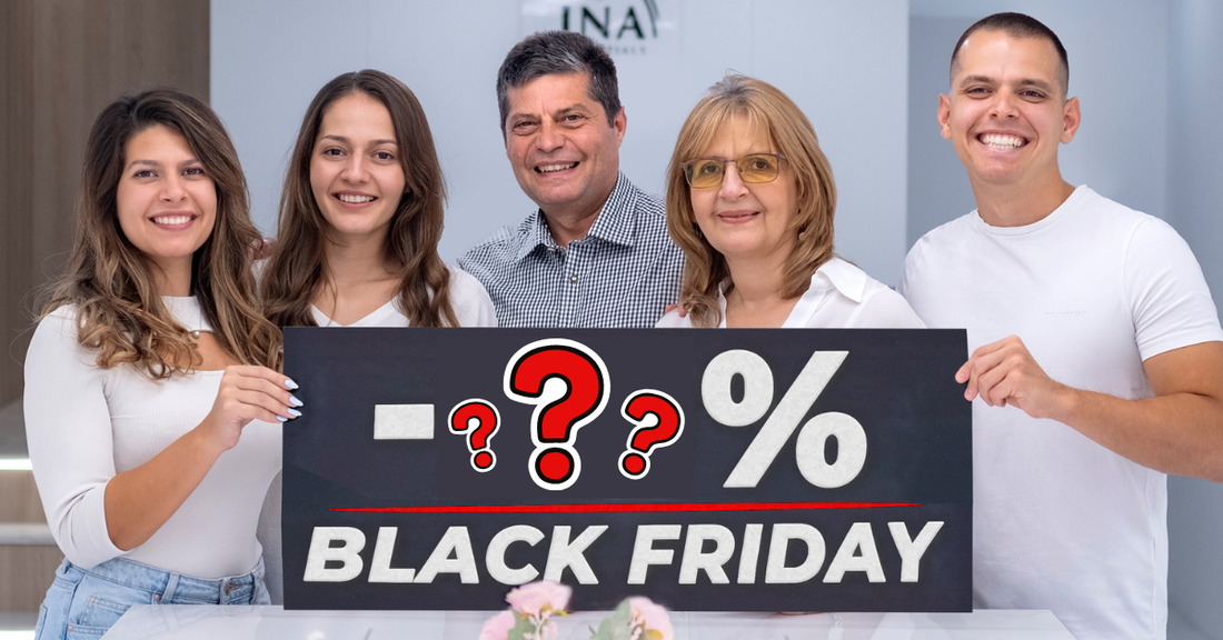 Black Friday 2025: Vilka rabatter kommer det att finnas på InaEssentials?