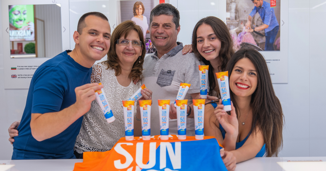 Ny naturlig solskydd för ansikte och kropp SPF50+ med ekologisk vitgran