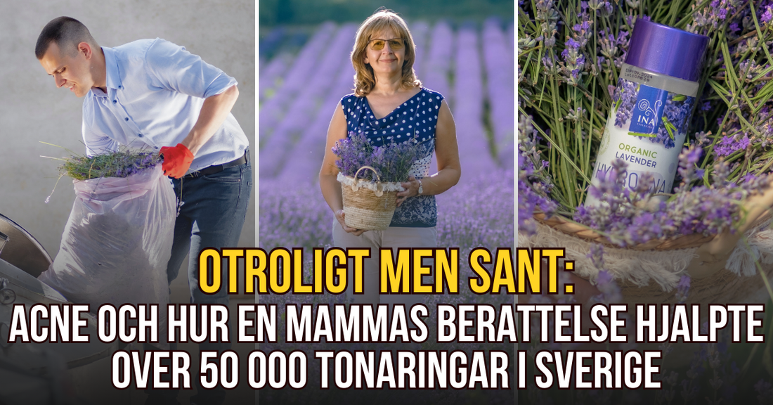 ACNE och hur en mammas berättelse hjälpte över 50 000+ tonåringar i Sverige!