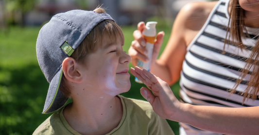 Solskydd för barn SPF 50 naturligt för hela familjen