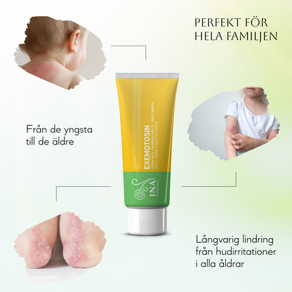 Kräm mot Eksem, Psoriasis och Irriterad hud