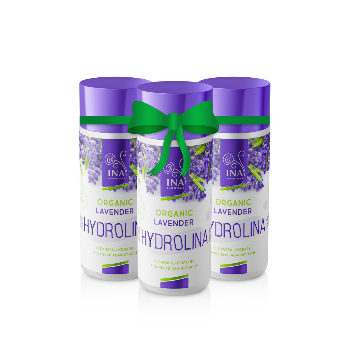 3x Lavendel Hydrolina för Akne