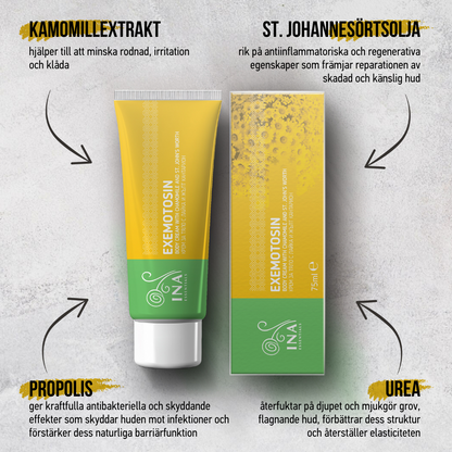 Kräm mot Eksem, Psoriasis och Irriterad hud