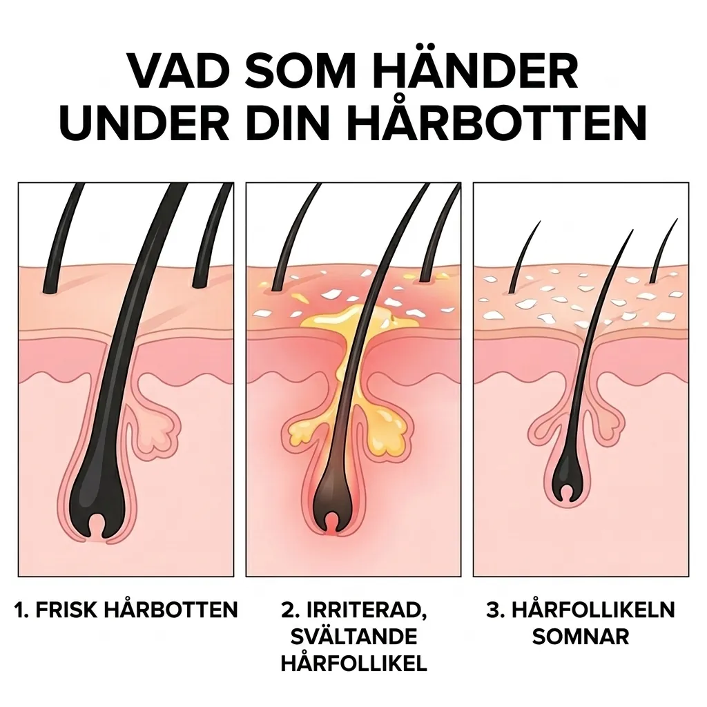 What is happening under your scalp